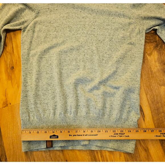 Naketano XL Gray Spackles Two Toned Cowl neck pullover Top. Soft. Unique. Rare - Picture 10 of 16